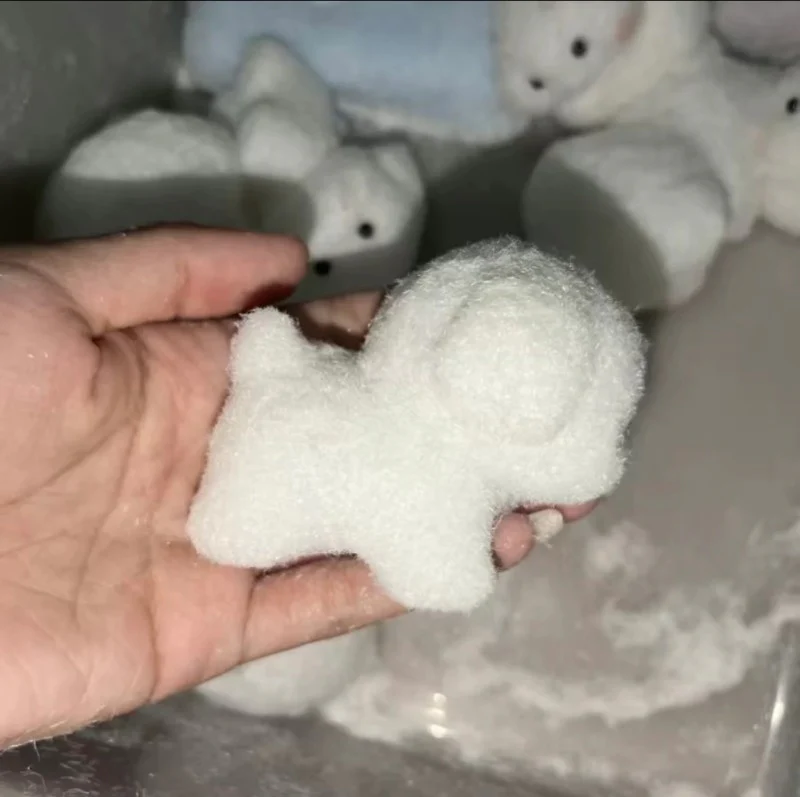 Hademade Lovely Puppy Silicone Squishy Toy Christmas Gift - Image 6