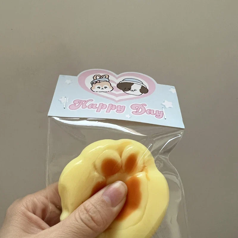 Handmade Silicone Caramel Cat Paw Stress Relief Squishy Toy - Image 5