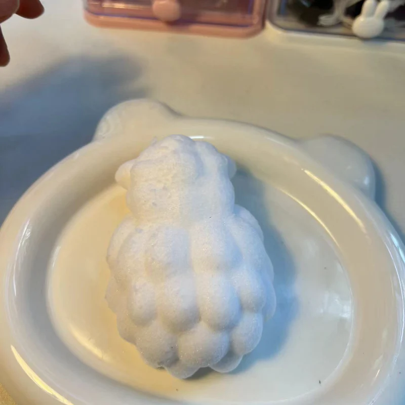 Handmade Silicone Squishy Big Lamb - Image 3