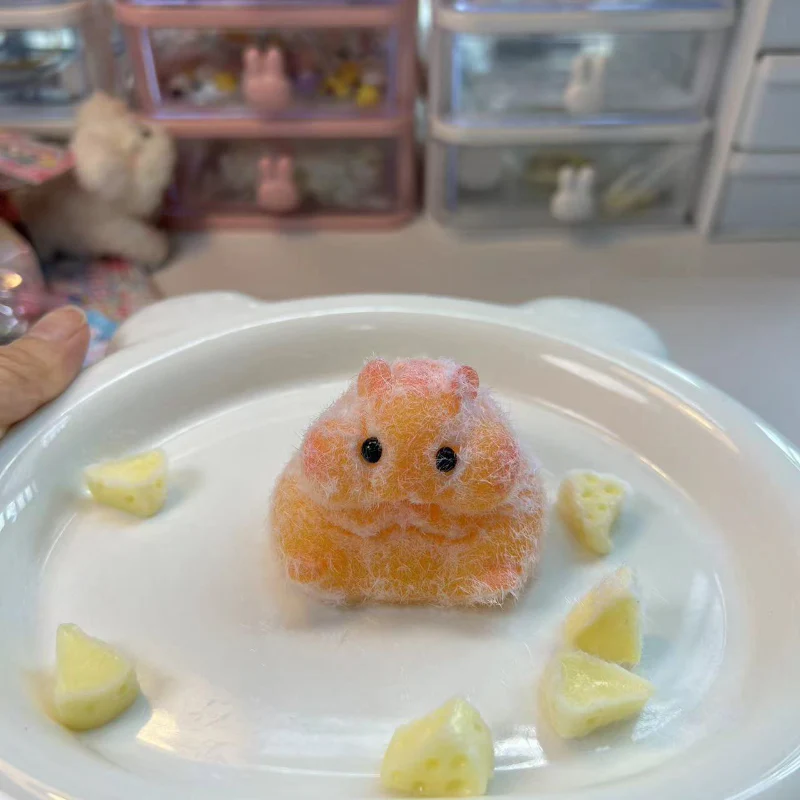 Handmade Silicone Little Hamster Stress Relief Squeeze Toy - Image 10