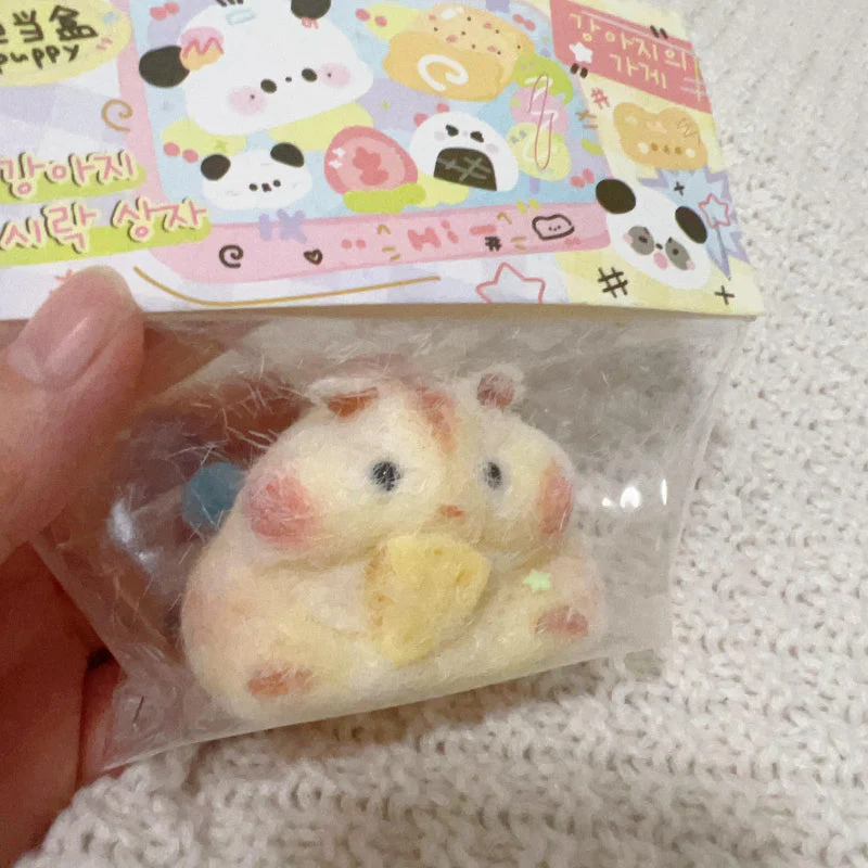 Handmade Silicone Little Hamster Stress Relief Squeeze Toy - Image 3