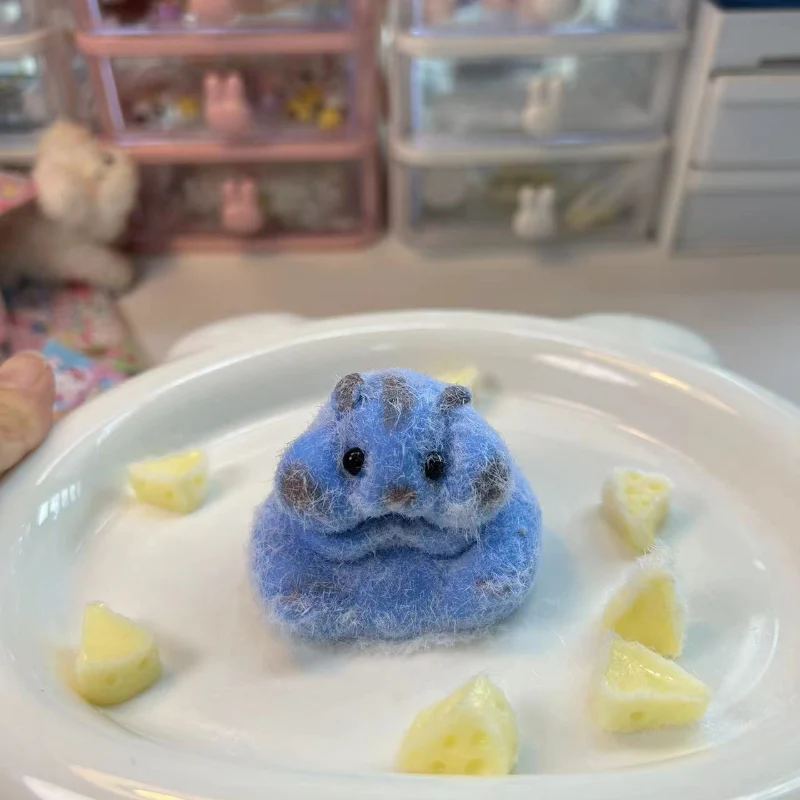 Handmade Silicone Little Hamster Stress Relief Squeeze Toy - Image 8